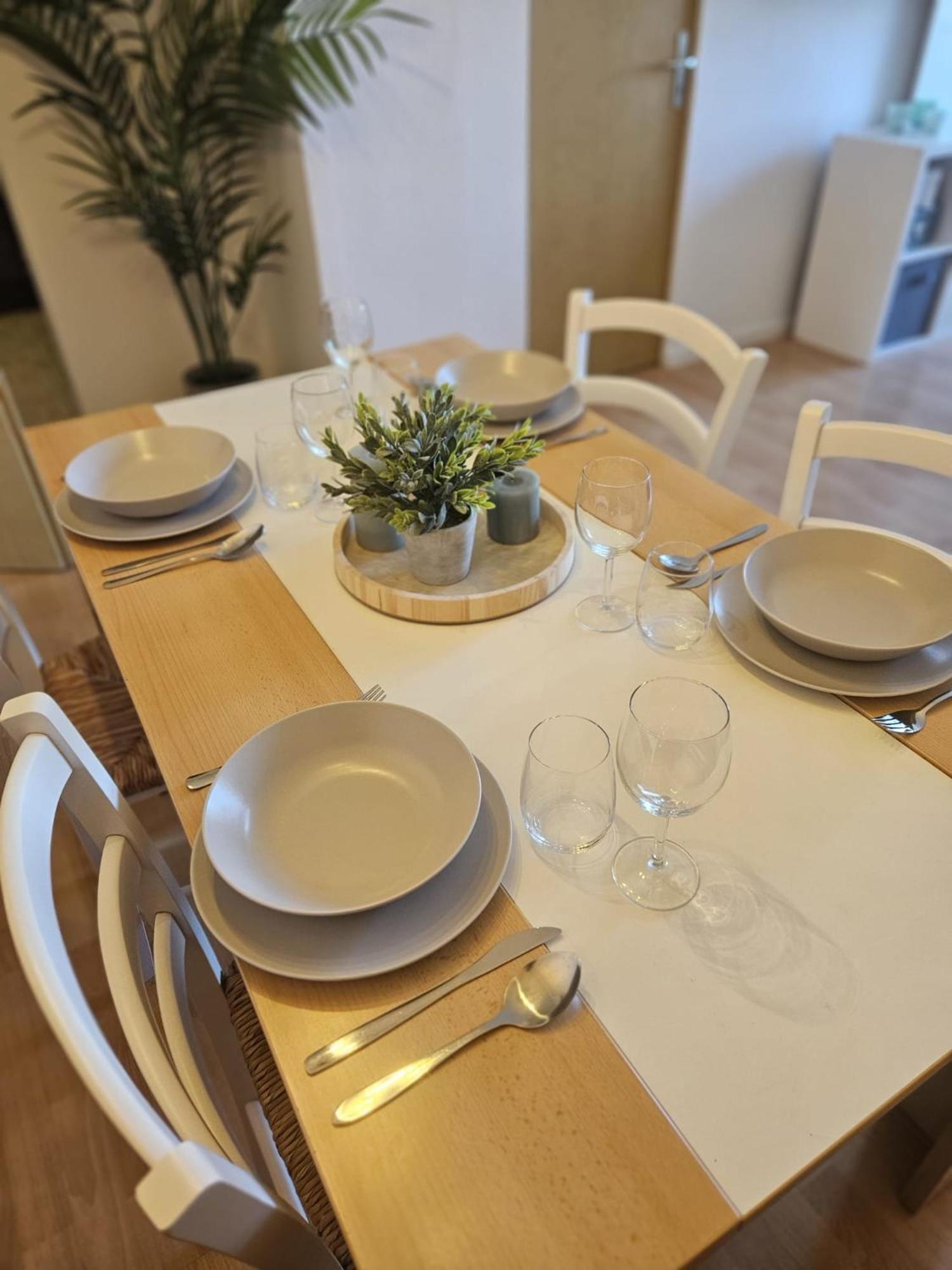 Schoene Ferienwohnung Ueber Den Daechern Von Plauen Extérieur photo